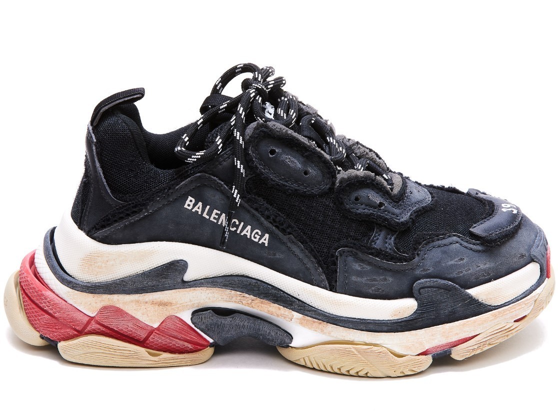 BALENCIAGA スニーカー 新作 BALENCIAGA バレンシアガ メンズ ロゴトリプルS スニーカー(3)