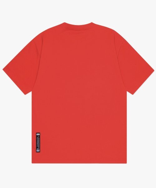 LMC Tシャツ・カットソー 【LMC】MINI HEART GLOBE Tシャツ レッド(3)