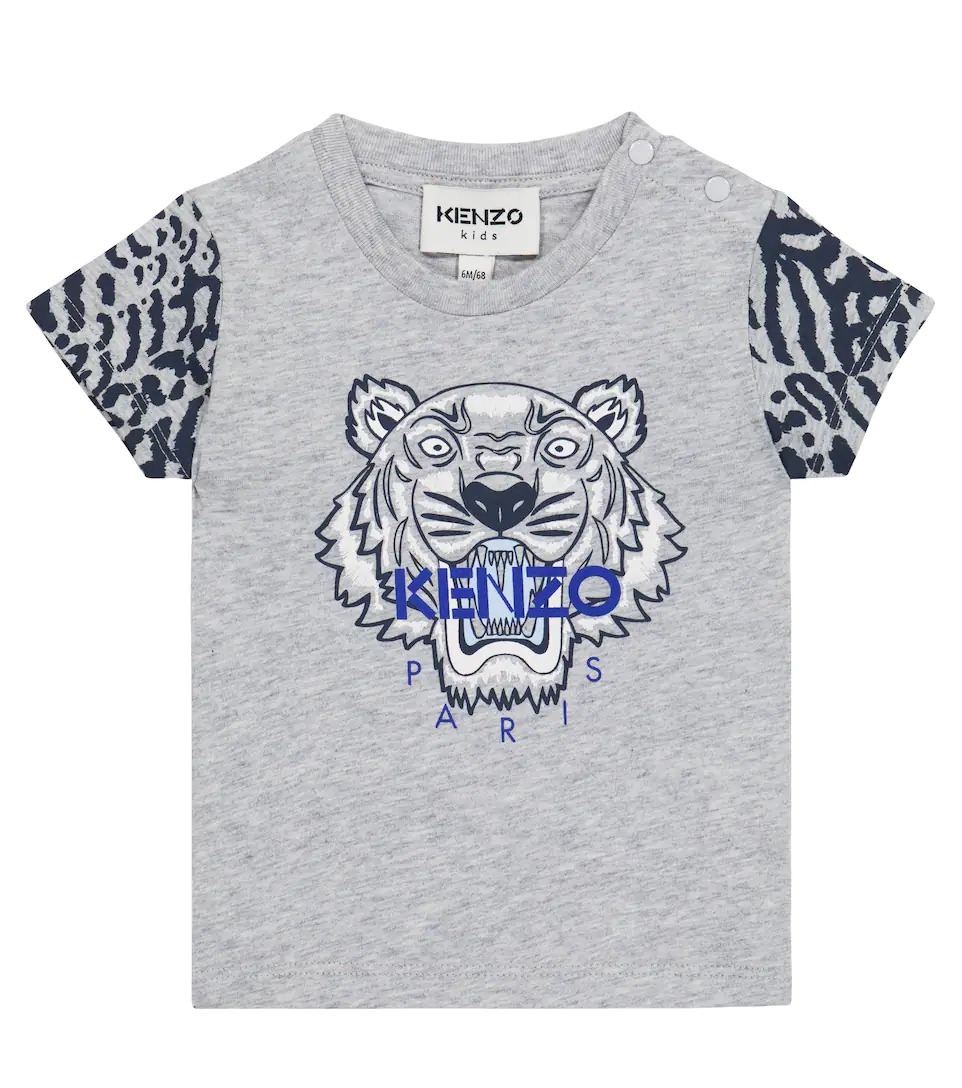 有名ブランド 新品、未使用 ☆KENZO KIDS☆ベビープリント・コットンT