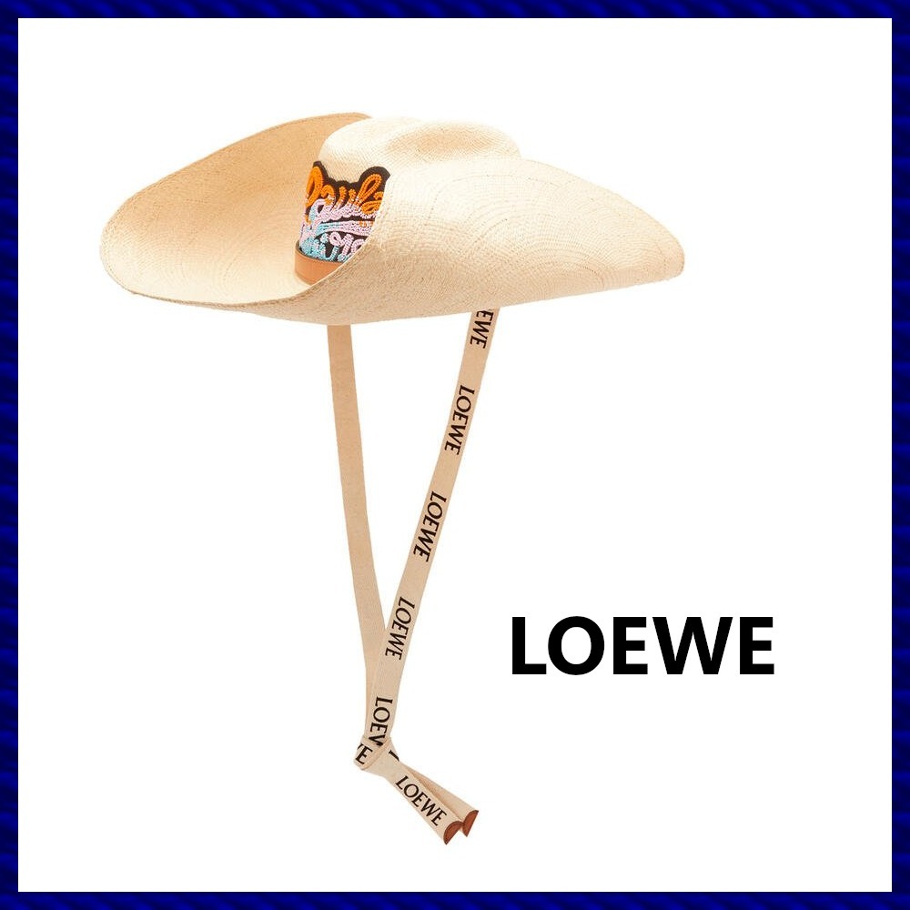 スーパーセール期間限定 LOEWE直営店☆ カウボーイ ハット(トキヤヤシ&カーフ) ハット スーパーセール期間限定 LOEWE直営店☆ カウボーイ ハット(トキヤヤシ&カーフ) ハット