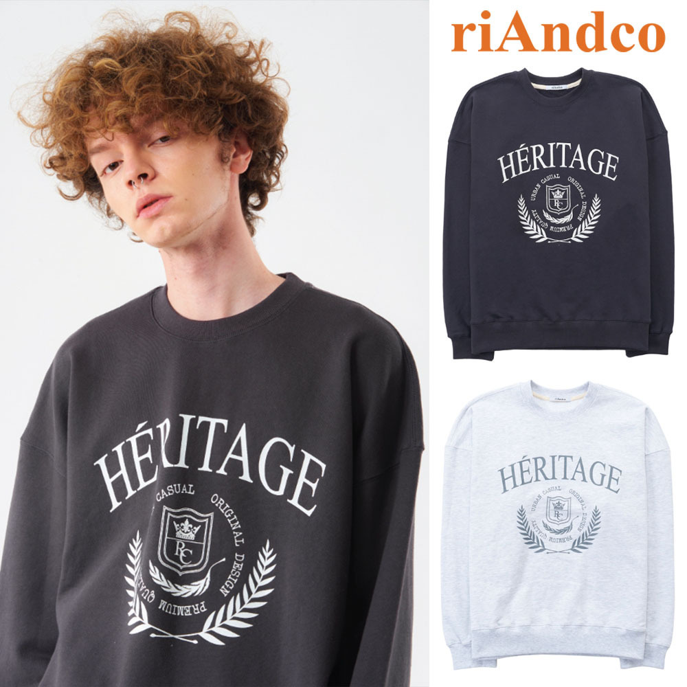 【riAndco】[M] Heritage Sweatshirts