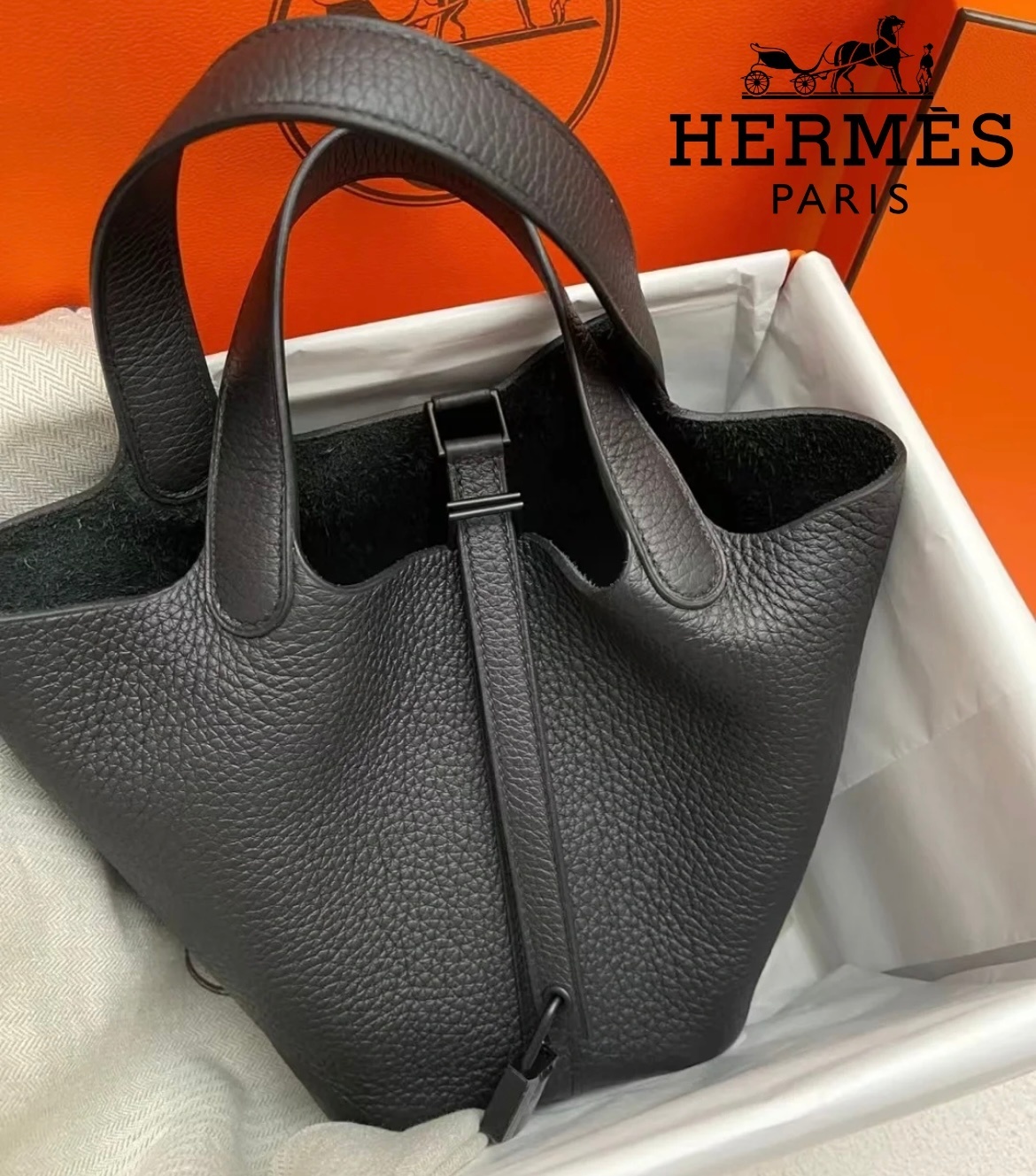 【レア☆争奪戦！！】 HERMES ピコタンロック PM 18 so balck