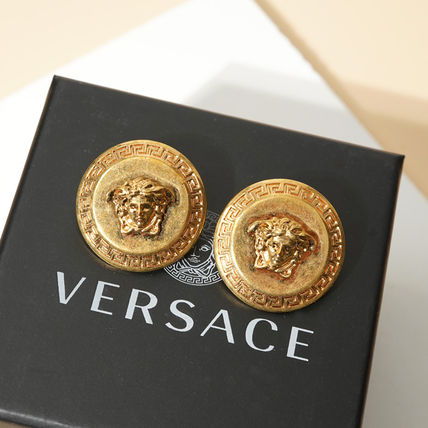 ゴールド（金色）系 VERSACE(ヴェルサーチェ) ピアス(レディース