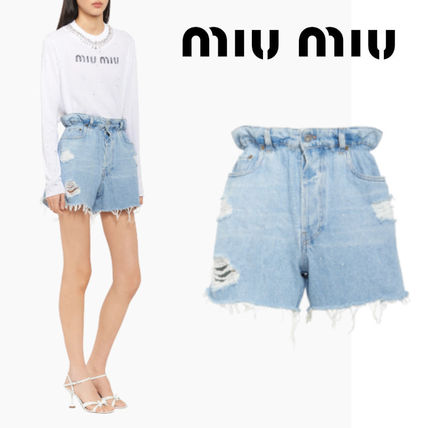 MiuMiu x ショートパンツ(レディース)|新作を海外通販【BUYMA】 MiuMiu x ショートパンツ(レディース)|新作を海外通販【BUYMA】