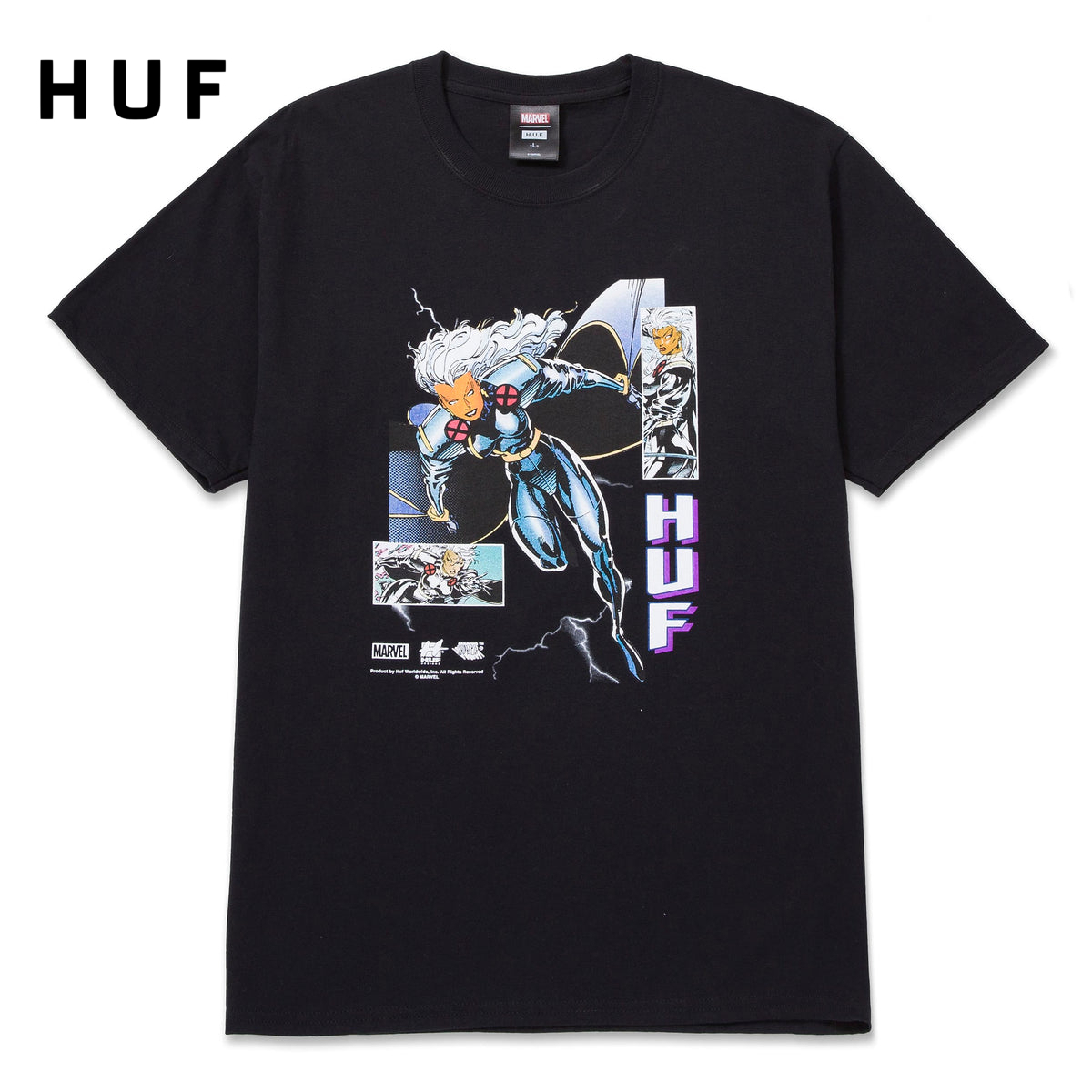 ★米国発/送関込*HUF×MARVEL*新作*STORMプリントTシャツ★