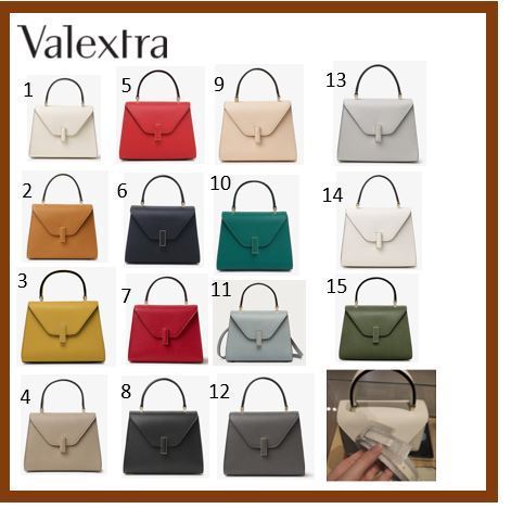 ★新作【Valextra】 BORSA ISIDE MINI バッグ