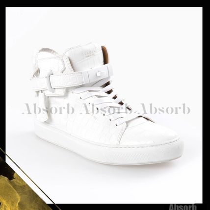 BUSCEMI Sneakers Street Style Plain Leather Sneakers