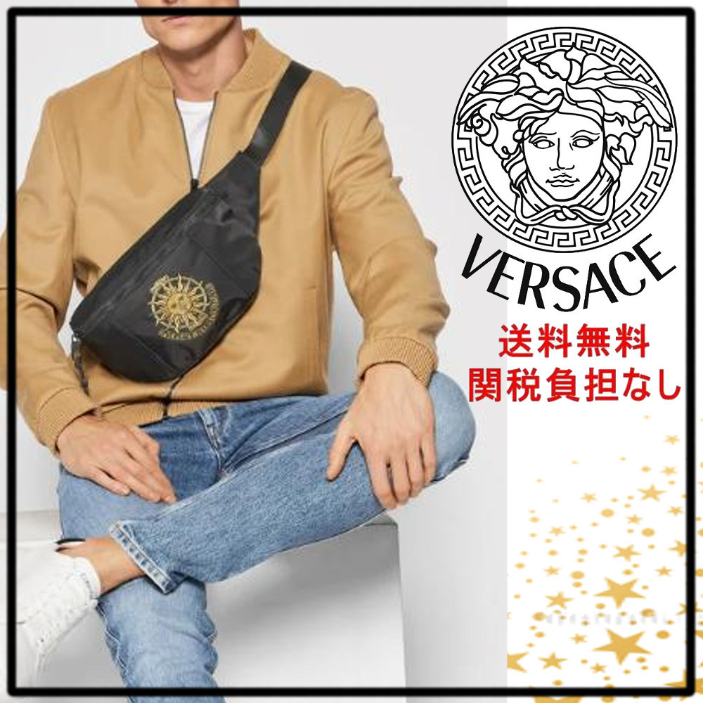 驚きの価格 ユニセックスで大人気!関税送料込み!【VERSACE】ベルトバッグ バッグ・カバンその他 驚きの価格 ユニセックスで大人気!関税送料込み!【VERSACE】ベルトバッグ バッグ・カバンその他