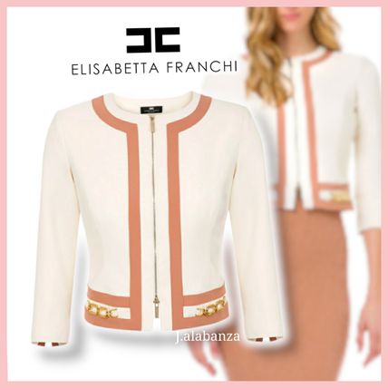 ELISABETTA FRANCHI x ジャケット(レディース)|新作を海外通販【BUYMA】
