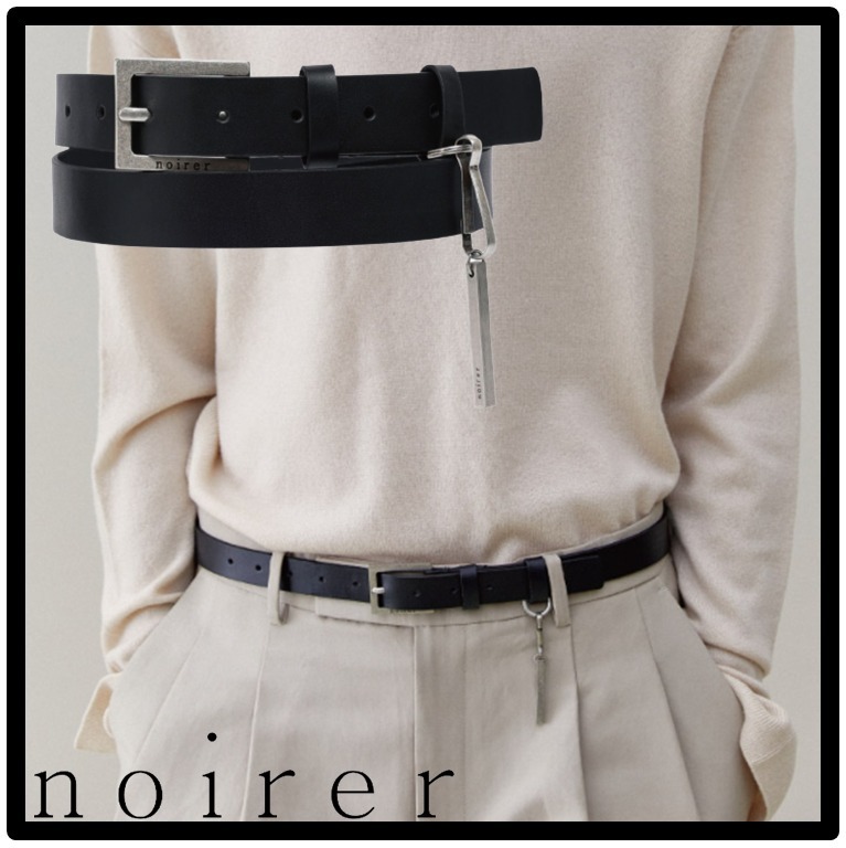 ☆送料・関税込☆NOIRER★LEATHER KEYRING BELT★ベルト★