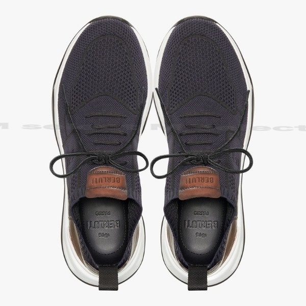 Berluti スニーカー おしゃれ☆【BERLUTI】シャドウ カーフレザー スニーカー(7)