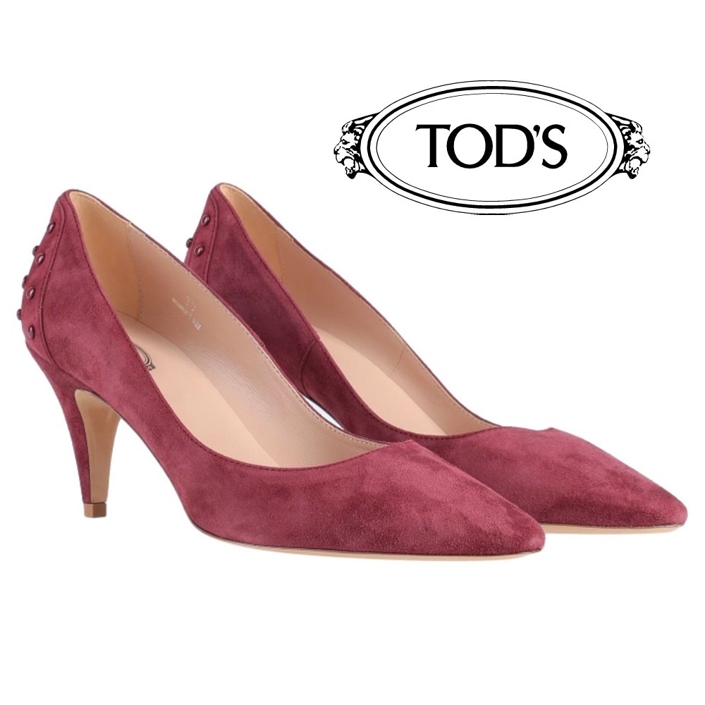 直営通販サイトです 国内発送トッズ TOD´S ハイヒールパンプス レッド