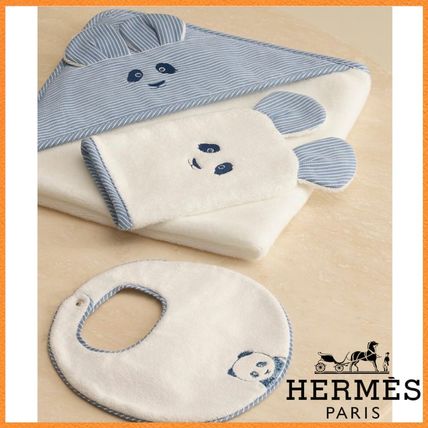 HERMES x よだれかけ・スタイ・ビブ(ベビー・キッズ) - 海外通販のBUYMA