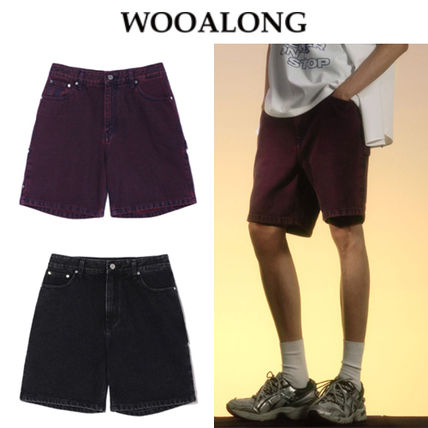3 WOOALONG(ウアロン) ハーフ・ショートパンツ(メンズ) - 海外