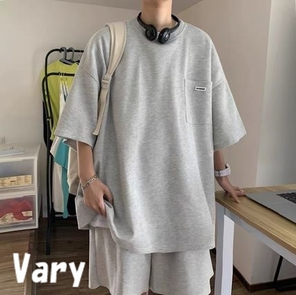 セットアップ スウェット ハーフパンツ 楽ちん 10261