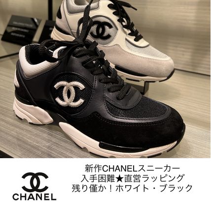 新作CHANELスニーカー 黒白シャネル入手困難 直営ハーフサイズ有 (CHANEL/スニーカー) 82521954【BUYMA】