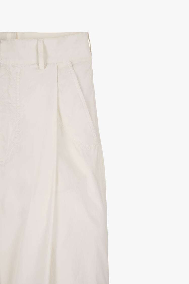 ZARA パンツ 【ZARA/ザラ】RGLR PNT 08 ハイライズパンツ-オフホワイト(6)