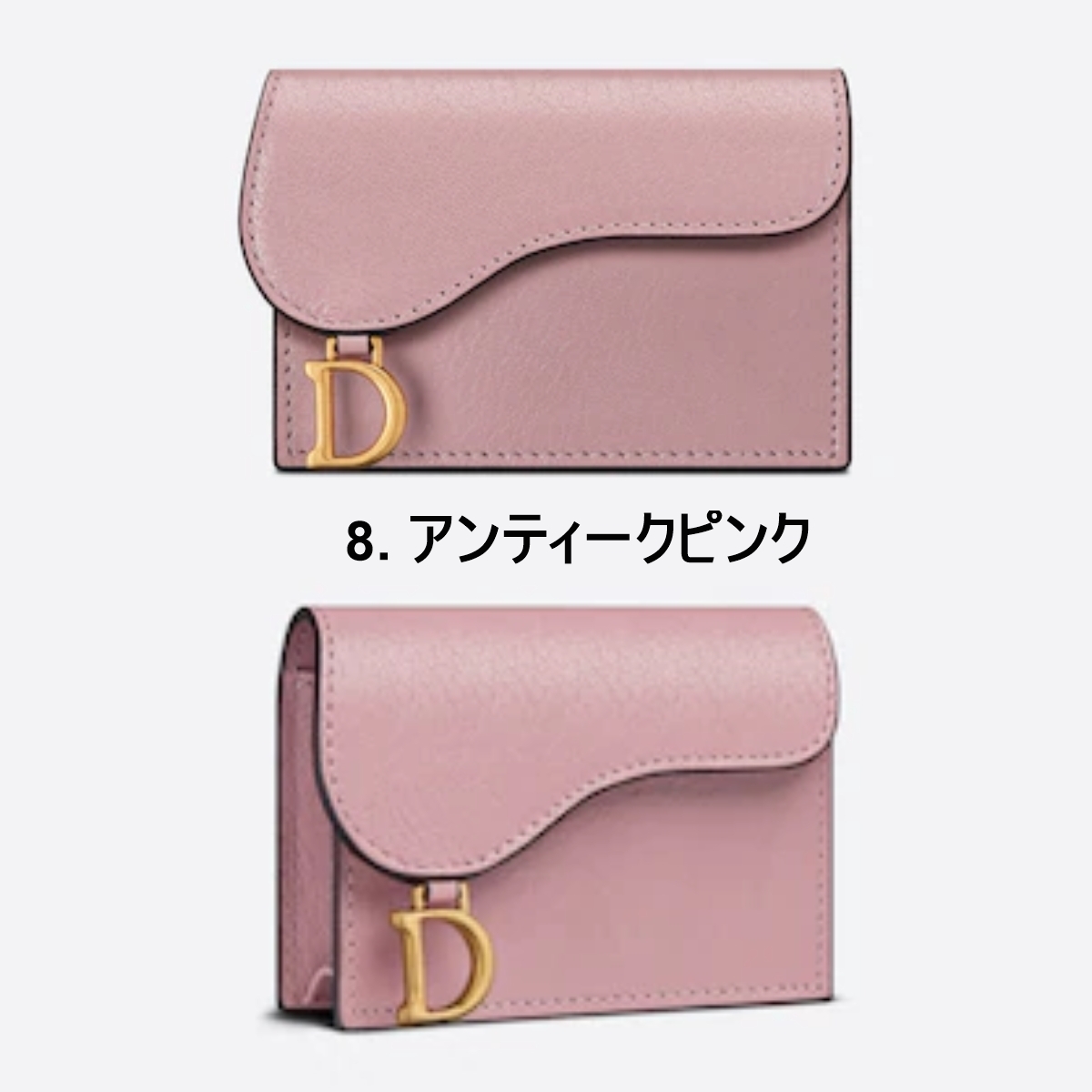 DIOR SADDLE フラップ カードホルダー ミニ財布 直営店 DHL込み