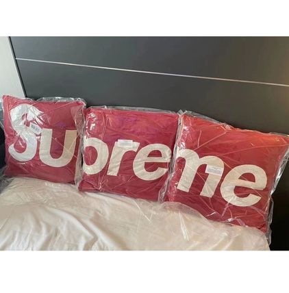 Supreme Decorative Pillows Unisex Street Style Collaboration Skater Style