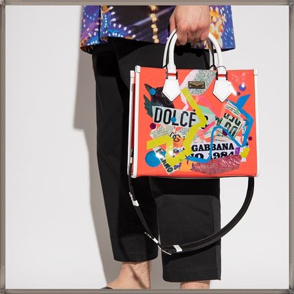 レッド(赤)系 Dolce & Gabbana(ドルチェ&ガッバーナ) トートバッグ
