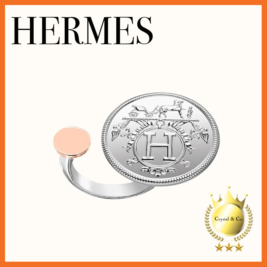 直売公式店 HERMES(エルメス) エクスリブリス MM リング astra-ma.cz