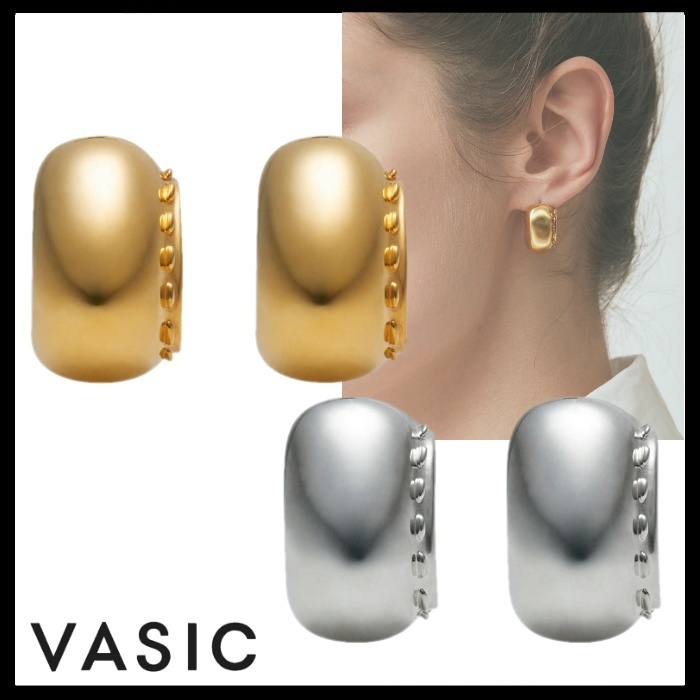 VASIC ヴァジック 国内買付 Cord Wide Drop Earrings ピアス