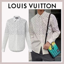 完売前に】Louis Vuitton ダミエ スプレッド 長袖シャツ 襟付 (Louis