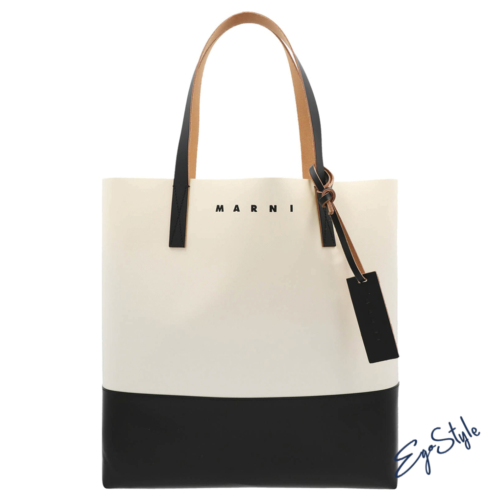 消費税無し MARNI BICOLOR SHOPPING トートバッグ 消費税無し MARNI BICOLOR SHOPPING トートバッグ