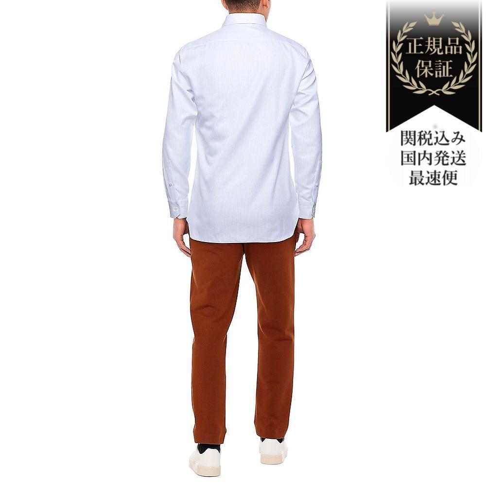 Ermenegildo Zegna シャツ 【関税送料込】ERMENEGILDO ZEGNA▼ストライプ柄シャツ(3)