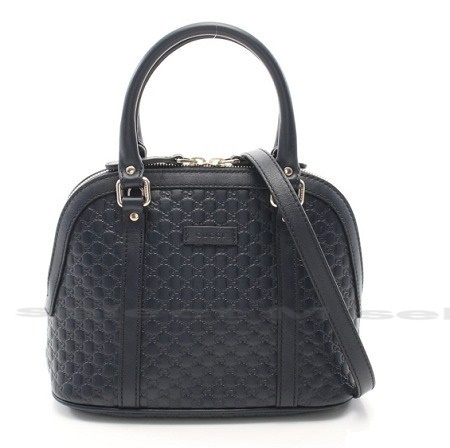 SALE☆2way☆【GUCCI】マイクロ グッチ シマ ドーム型バッグ (GUCCI