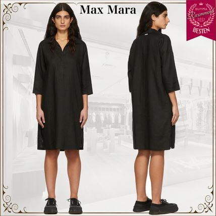 リネン(麻) Max Mara x ワンピース(レディース)|新作を海外通販 ...