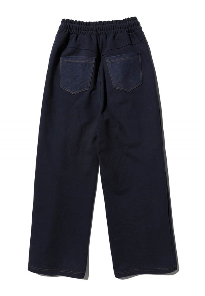 ★韓国の人気★【1993 STUDIO】★STITCH PINTUCK DENIM PANT.S★ ☆韓国の人気☆【1993 STUDIO】☆STITCH PINTUCK DENIM PANT.S