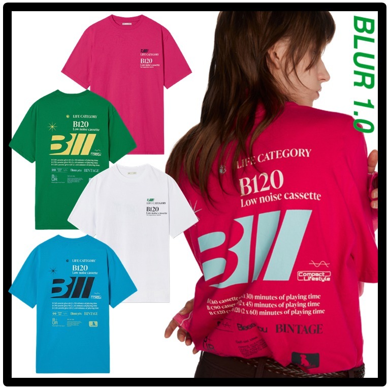 ★送料・関税込★BLUR 1.0★SLASH BACK LOGO T SHIRT★Tシャツ★