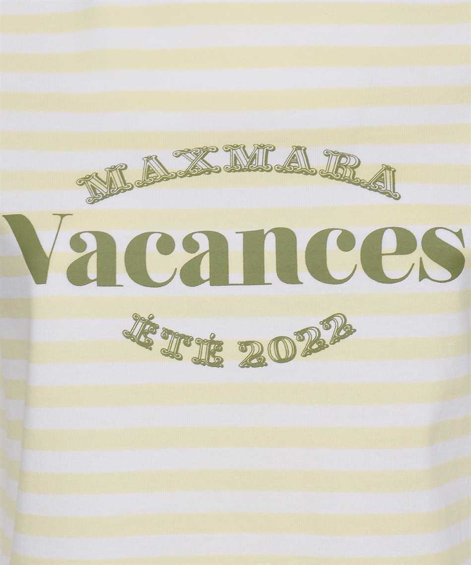 Max Mara Tシャツ・カットソー MAX MARA 19411022600 MM13200 CAPRERA T-shirt Tシャツ ロゴ(4)