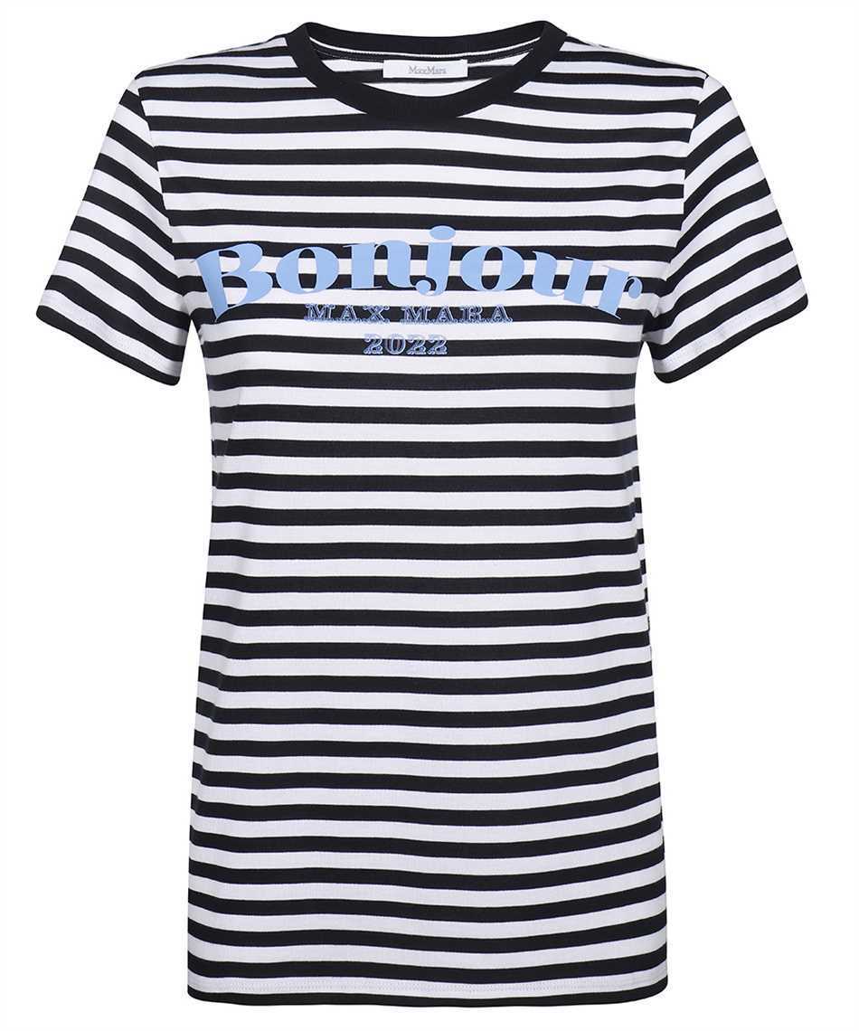 Max Mara Tシャツ・カットソー MAX MARA 19411022600 MM13200 CAPRERA T-shirt Tシャツ ロゴ(5)