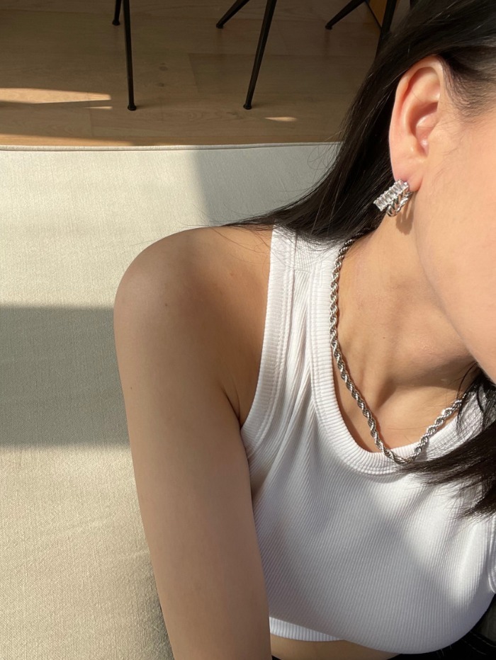 ☆BTSジミン着用☆【justLoveR】☆ETERNAL EARRING.S☆ピアス