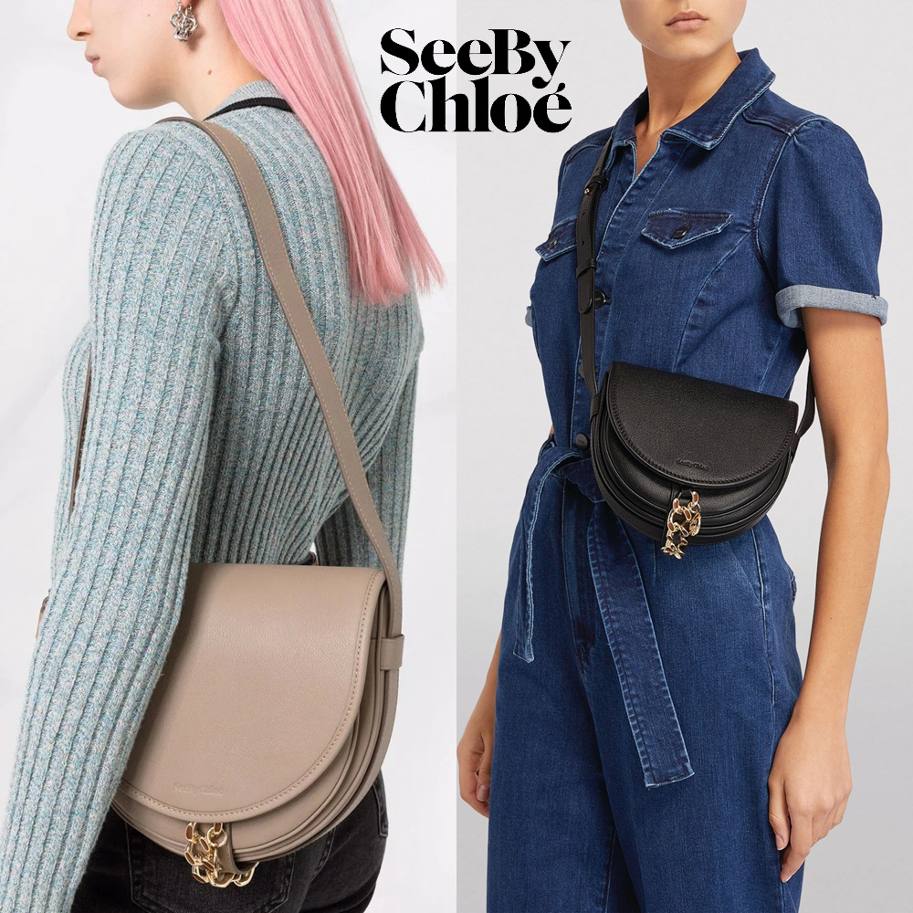 ★SEE BY CHLOE★MARA SADDLE BAG CHS21ASB11388