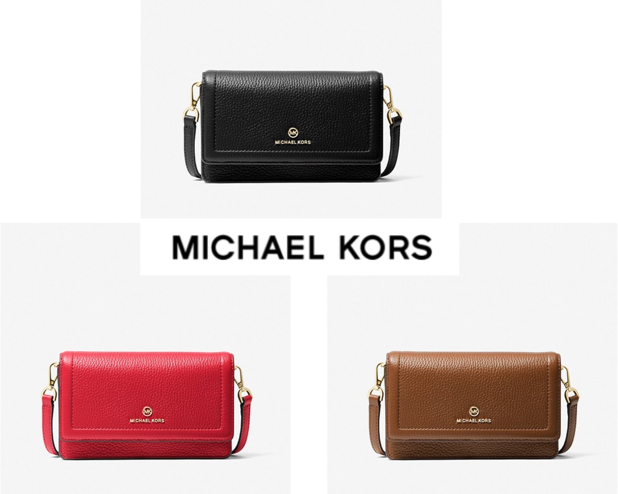 【MICHAEL KORS】SALE★ Jet Setスモールフォンクロスボディ