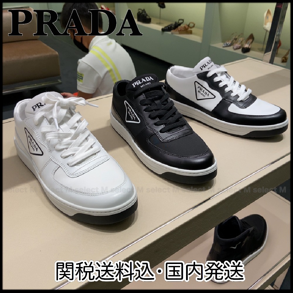 一流の品質 SALE★大人気★【PRADA】三角ロゴ メンズスニーカー スニーカー 一流の品質 SALE★大人気★【PRADA】三角ロゴ メンズスニーカー スニーカー