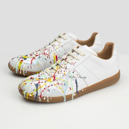 Maison Margiela スニーカー 関税送料込み-MAISON MARGIELA REPLICA PAINTEDレプリカペイント