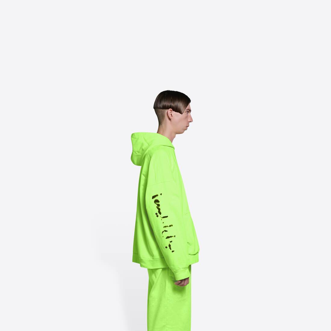 BALENCIAGA パーカー・フーディ ◆バレンシアガ◆MUSIC ACID ARAB MERCH ジップアップパーカー(6)