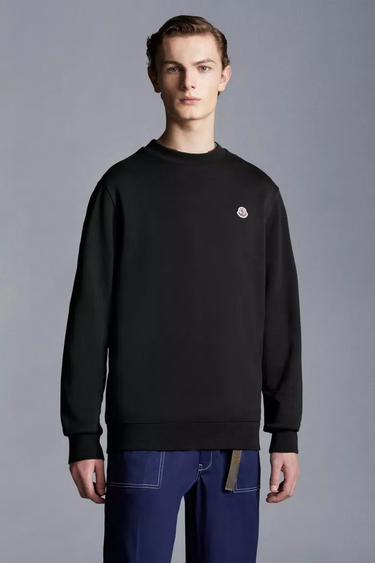 MONCLER スウェット・トレーナー MONCLER☆スウェットシャツ コットン フェルトロゴパッチ(4)
