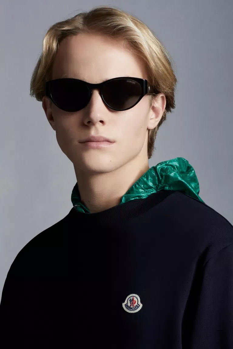 MONCLER スウェット・トレーナー MONCLER☆スウェットシャツ コットン フェルトロゴパッチ(9)