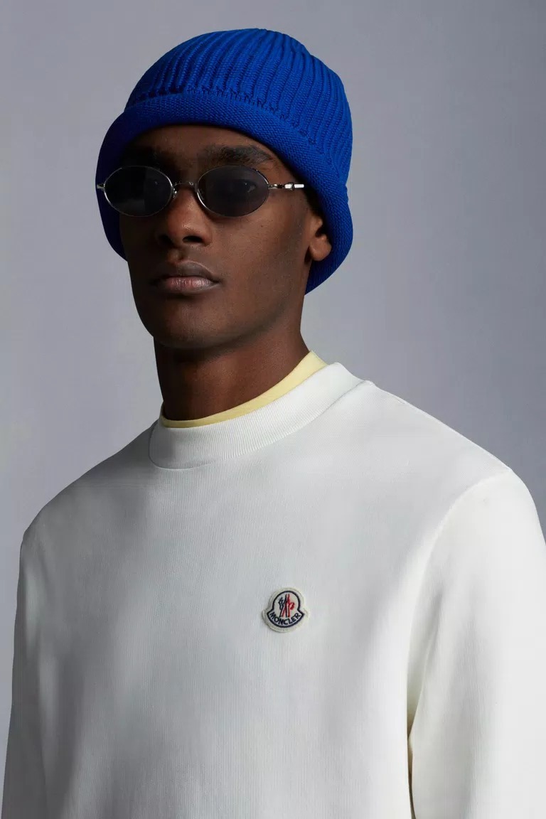 MONCLER スウェット・トレーナー MONCLER☆スウェットシャツ コットン フェルトロゴパッチ(14)