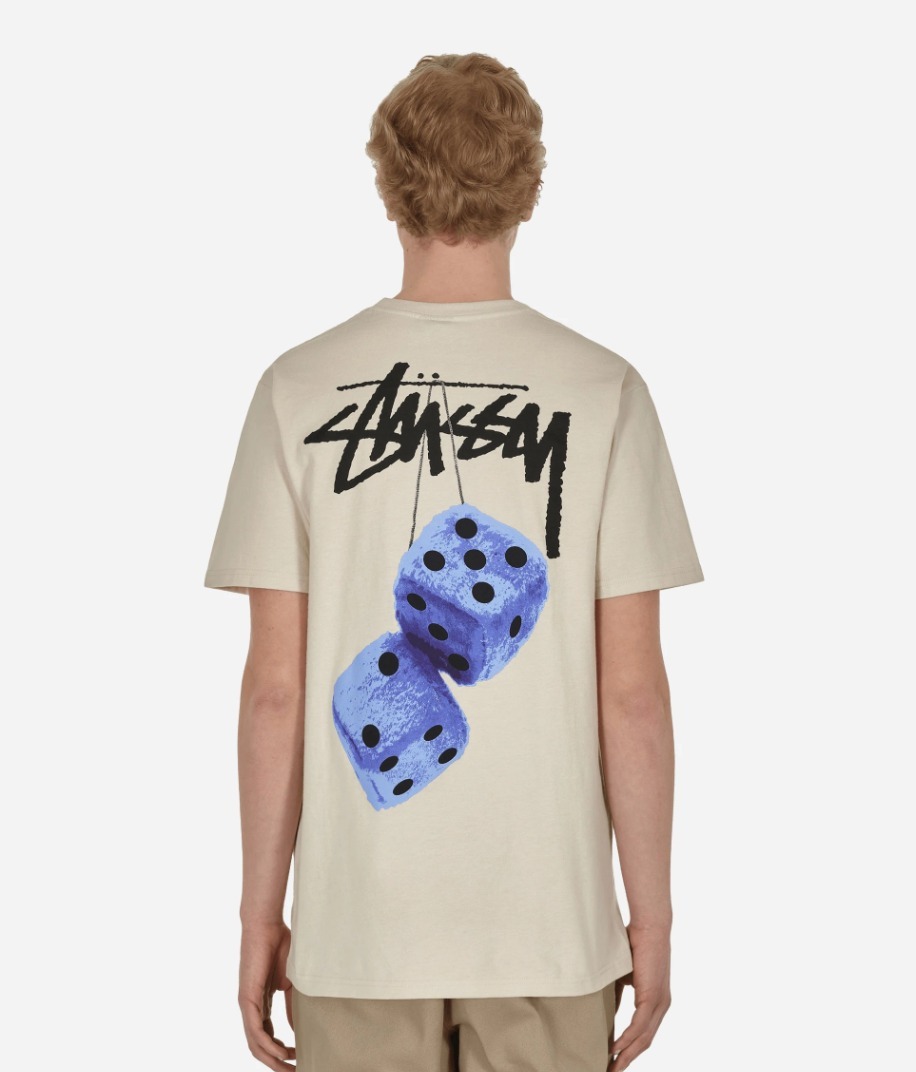 ☆韓国の人気☆【STUSSY】☆FUZZY DICE TE.E☆関税込☆ (STUSSY