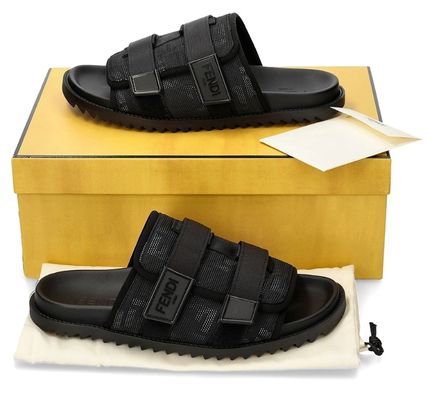 FENDI☆FFジャカードファブリックサンダル 7X1478 F1AU0 (FENDI FENDI☆FFジャカードファブリックサンダル 7X1478 F1AU0 (FENDI