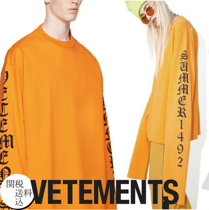 VETEMENTS(ヴェトモン) Tシャツ・カットソー(メンズ) - 海外通販のBUYMA
