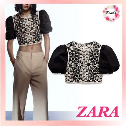 クロシェ ZARA x トップス(レディース) - 海外通販のBUYMA
