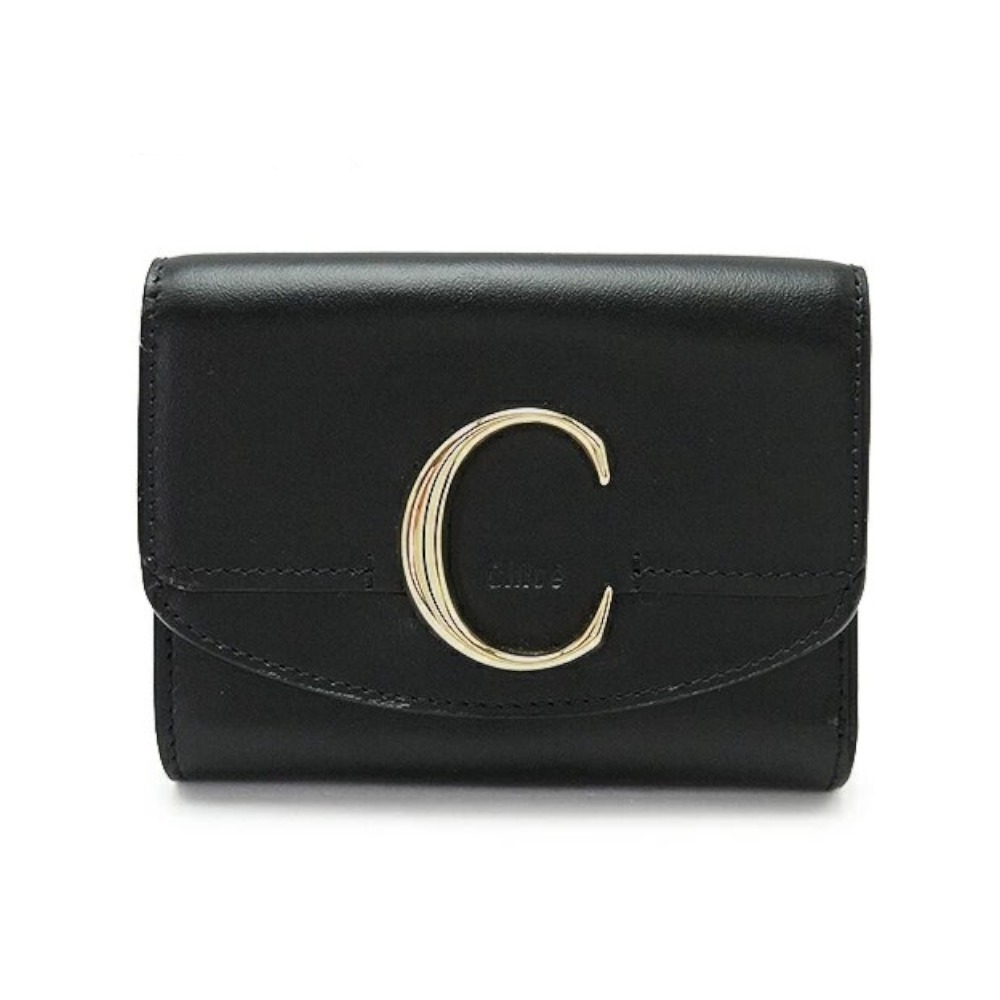 Chloe 折りたたみ財布 【クロエ】Chloe C 三つ折り財布★スモール(2)