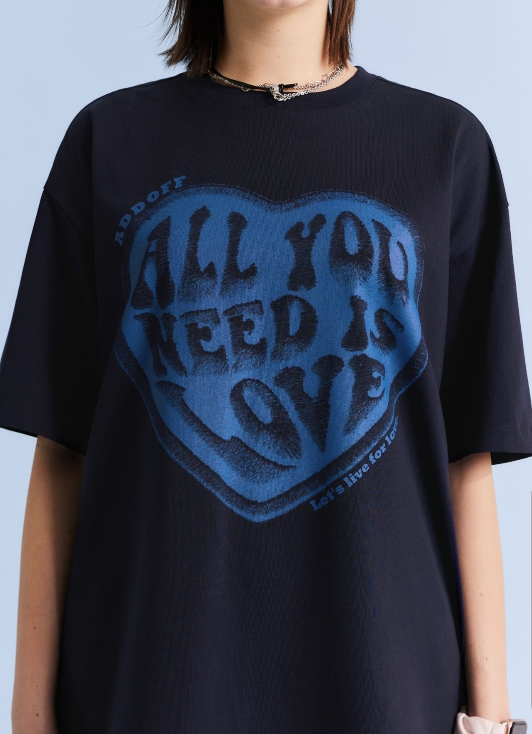 日本未入荷ADDOFFのNEED LOVE T-SHIRT 全3色 大人気!【ADDOFF】NEED LOVE Tシャツ /ユニセックス/3色 (ADDOFF